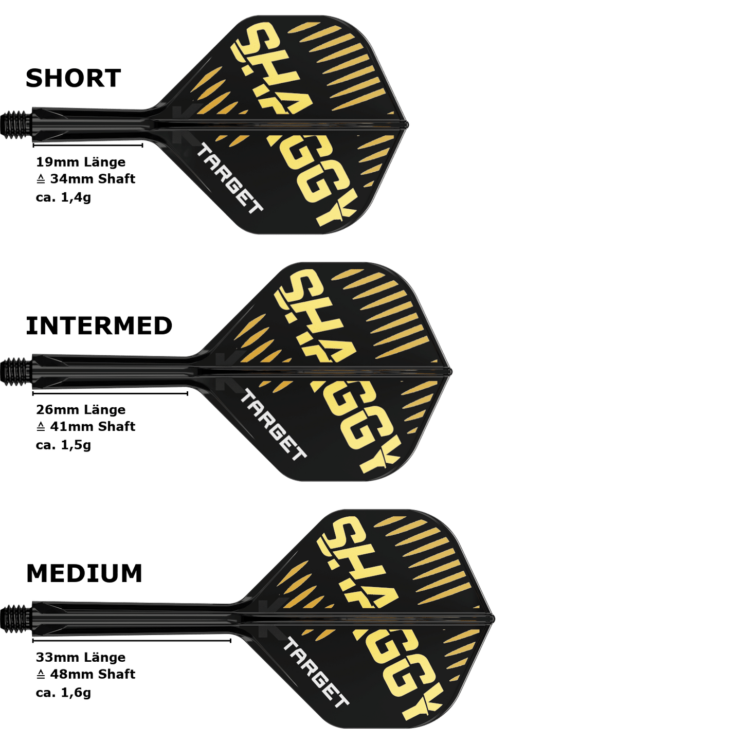 Target K-Flex Scott Williams Standard No.2 Flight Shaft System