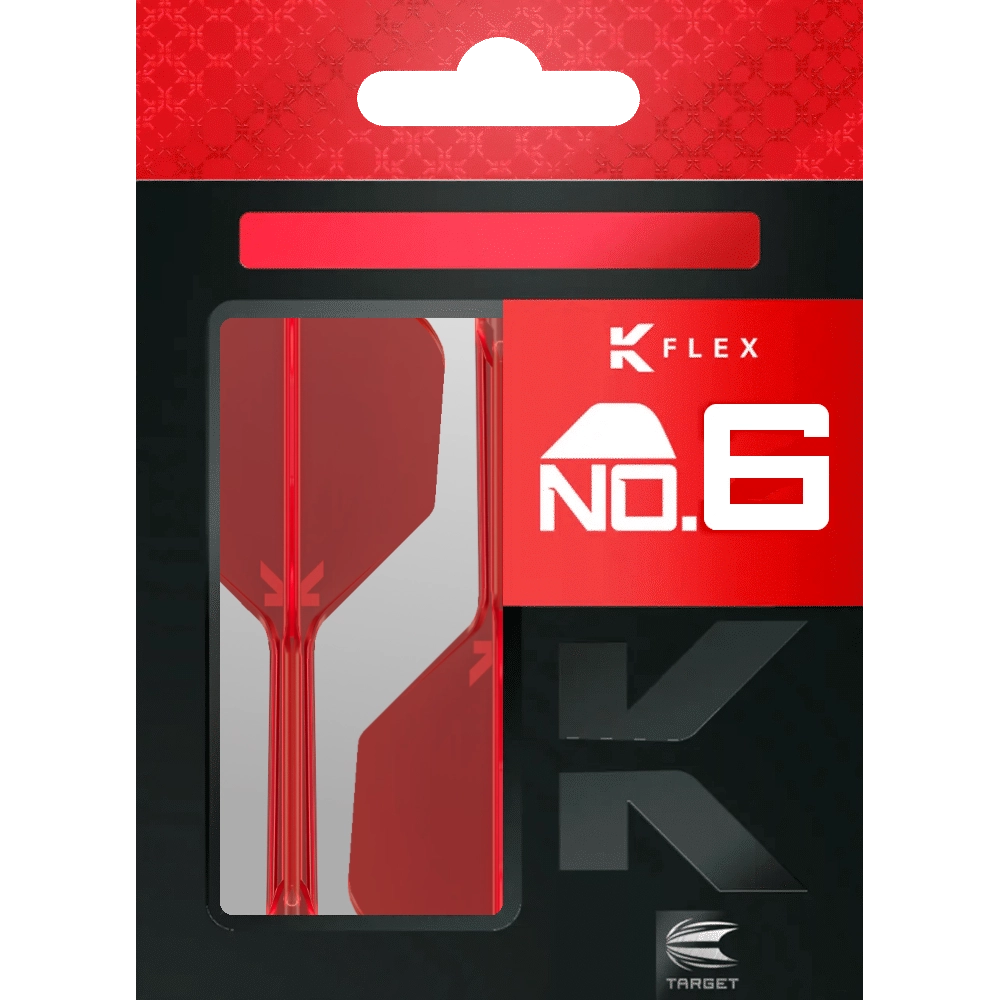 Target K-Flex Small Standard No.6 Flight Shaft System Red