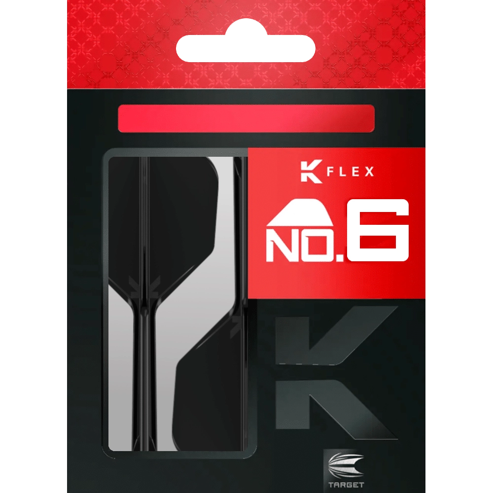Target K-Flex Small Standard No.6 Flight Shaft System Schwarz