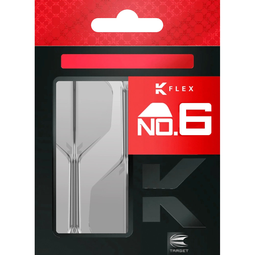 Target K-Flex Small Standard No.6 Flight Shaft System Transparent