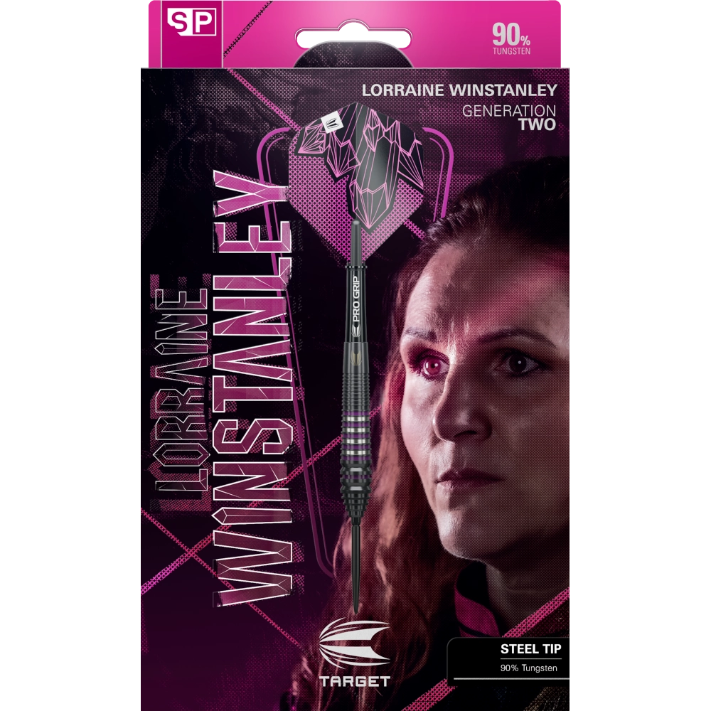 Target Lorraine Winstanley G2 Swiss Point Steeldarts 90%