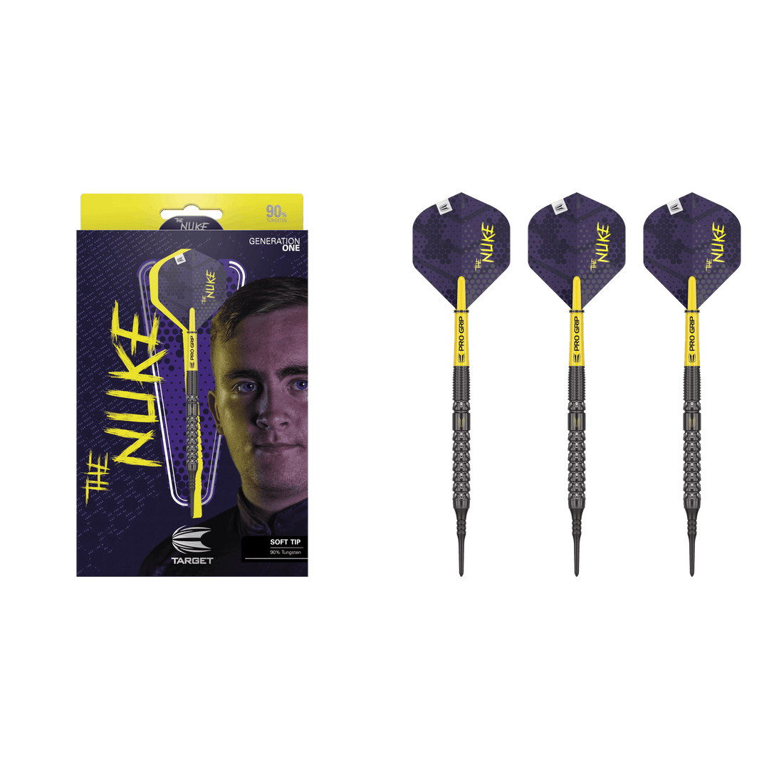 Target Luke Littler G1 Soft Tip Darts 90%