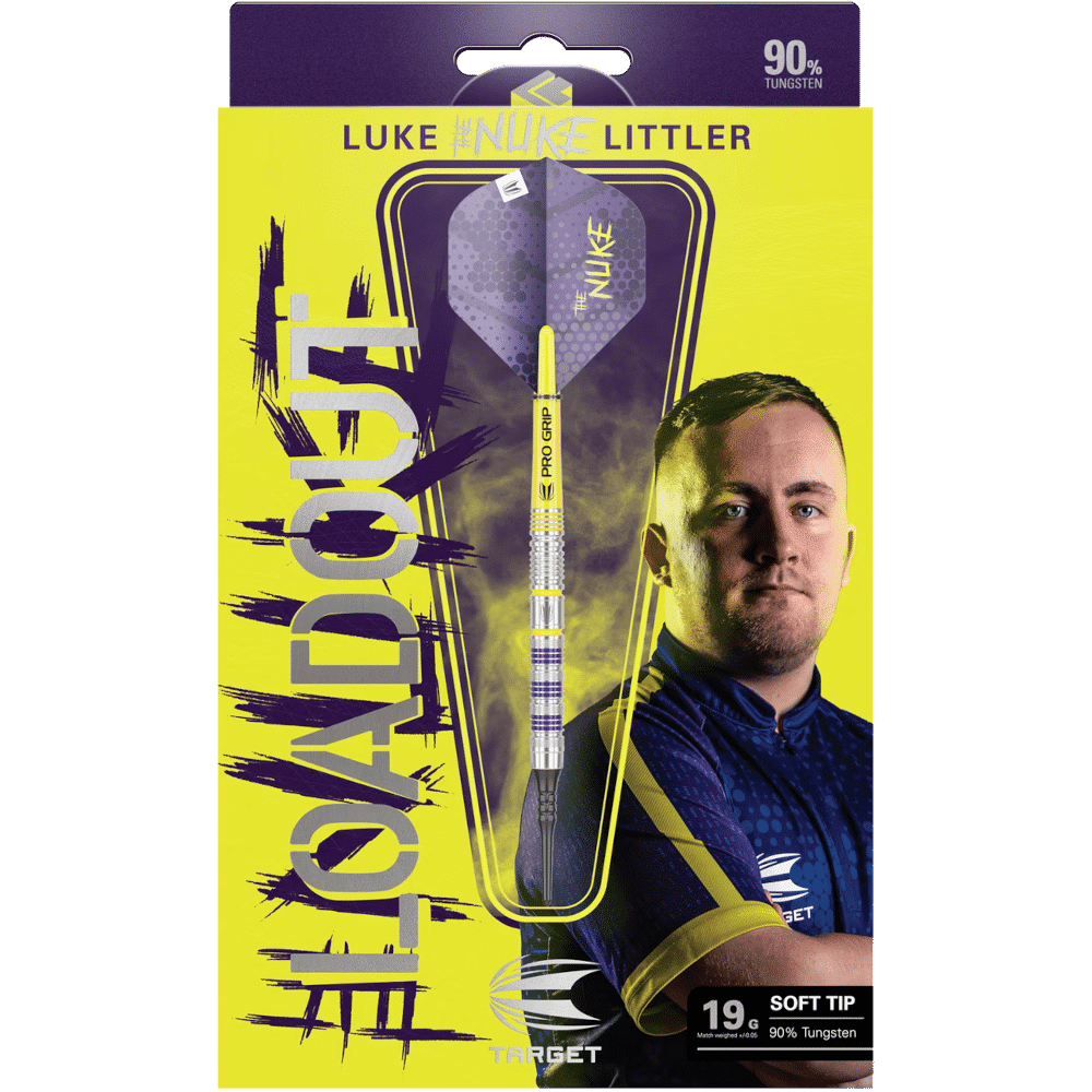 Target Luke Littler Loadout Soft Dart 90%