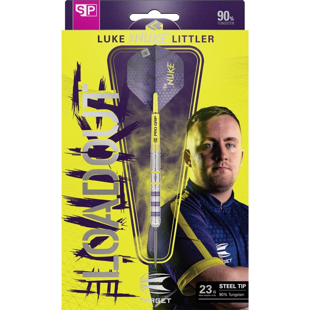Target Luke Littler Loadout Swiss Point Steel-Tip Dart 90%