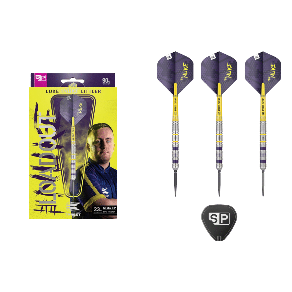 Target Luke Littler Loadout Swiss Point Steel-Tip Dart 90%