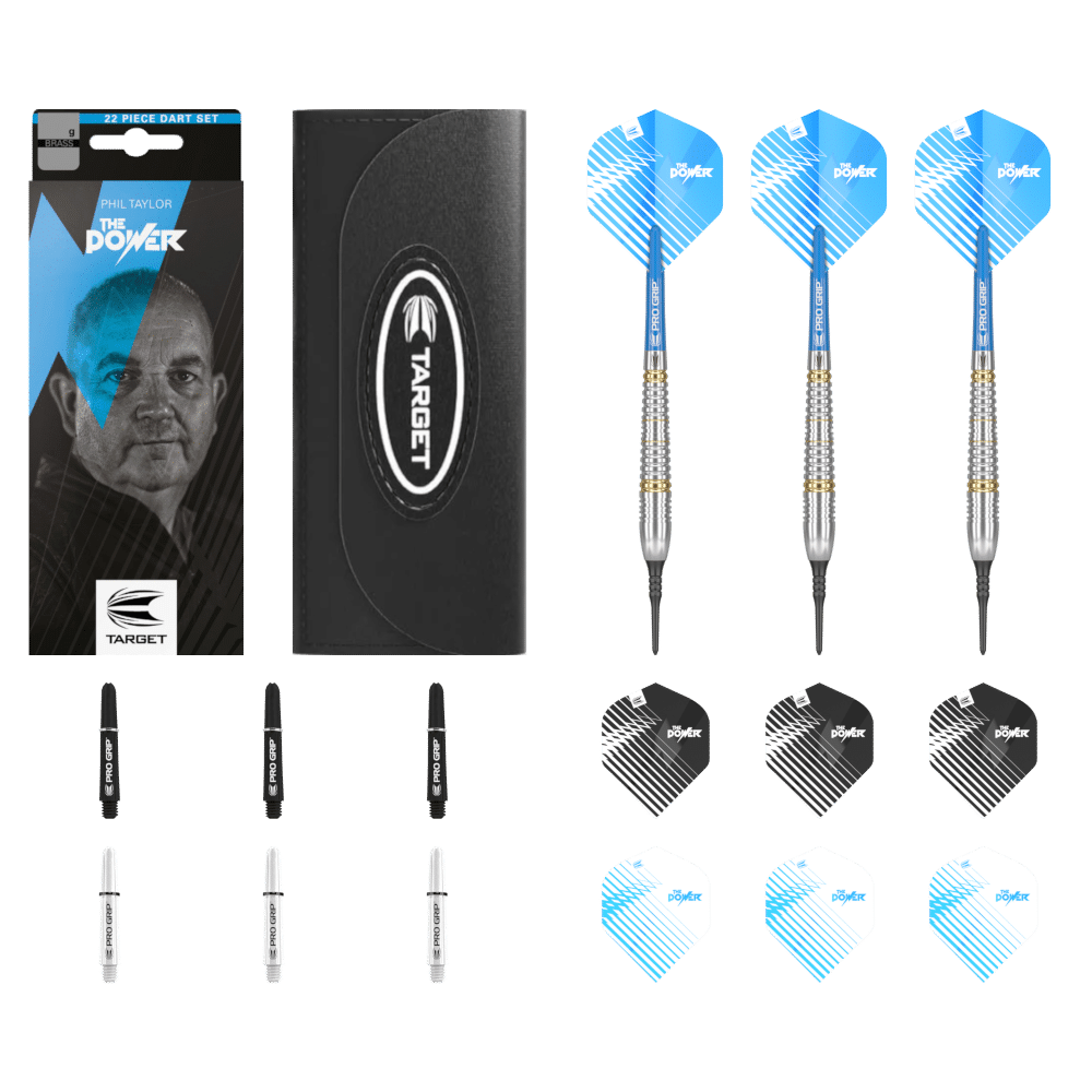 Target Phil Taylor Soft Tip Dart Brass