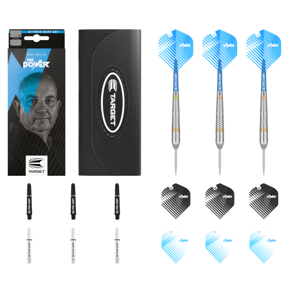 Target Phil Taylor Steel Tip Darts Brass