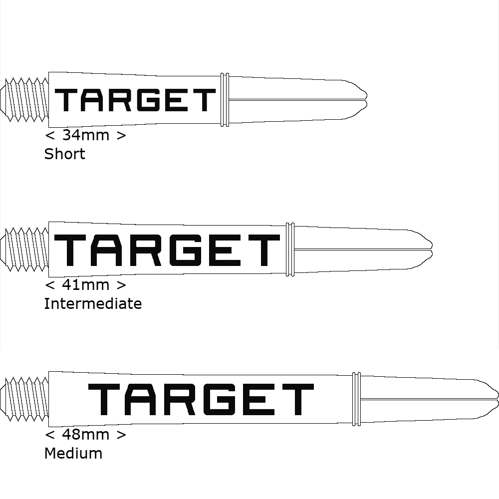Target Pro Grip Tag Shafts (9 Pieces)