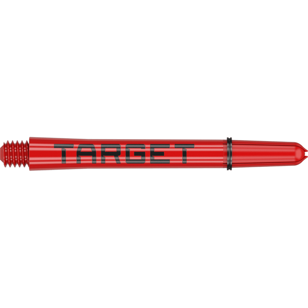 Target Pro Grip Tag Shafts (9 Stück) – 48mm / Rot