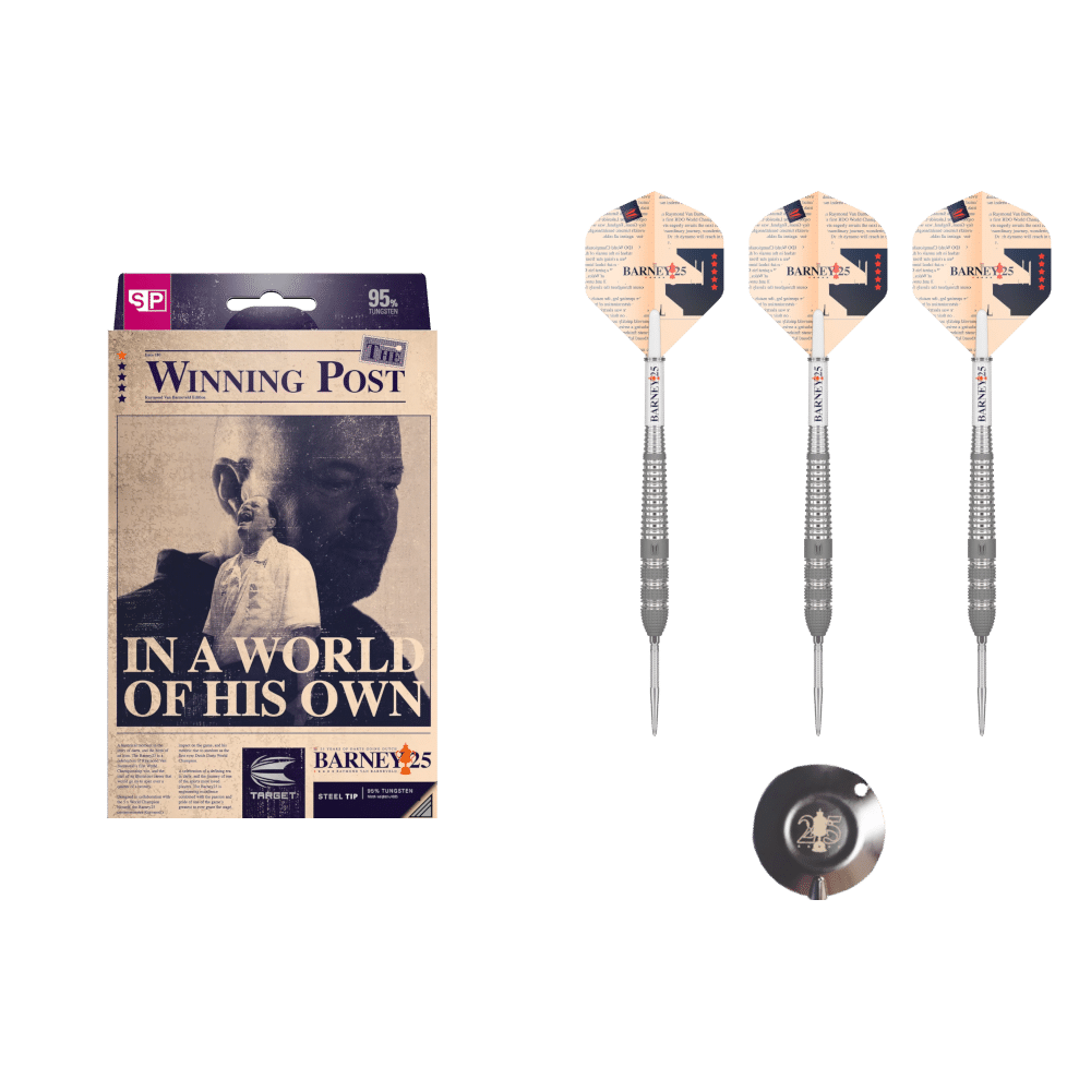 Target Raymond van Barneveld BARNEY25 Swiss Point Steeldart 95%