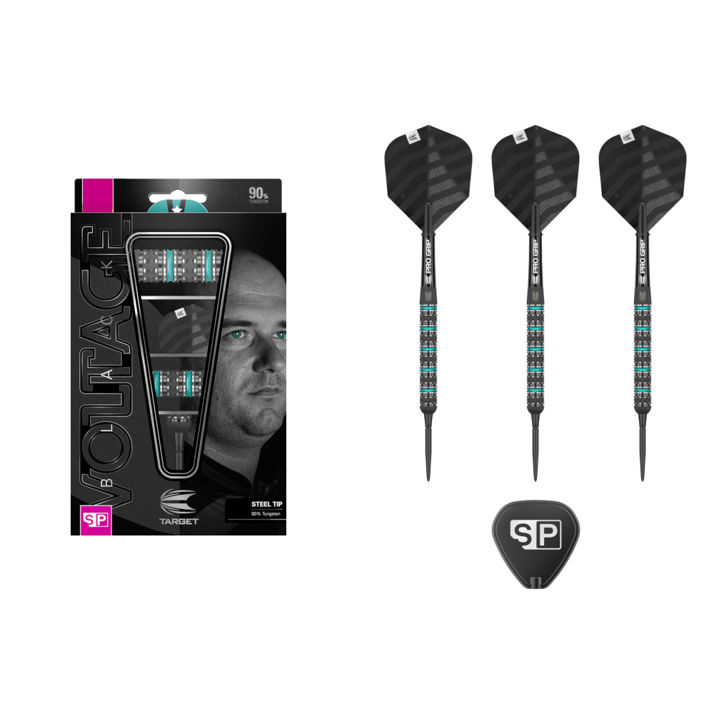 Target Rob Cross Black Swiss Point Steeldart 90%