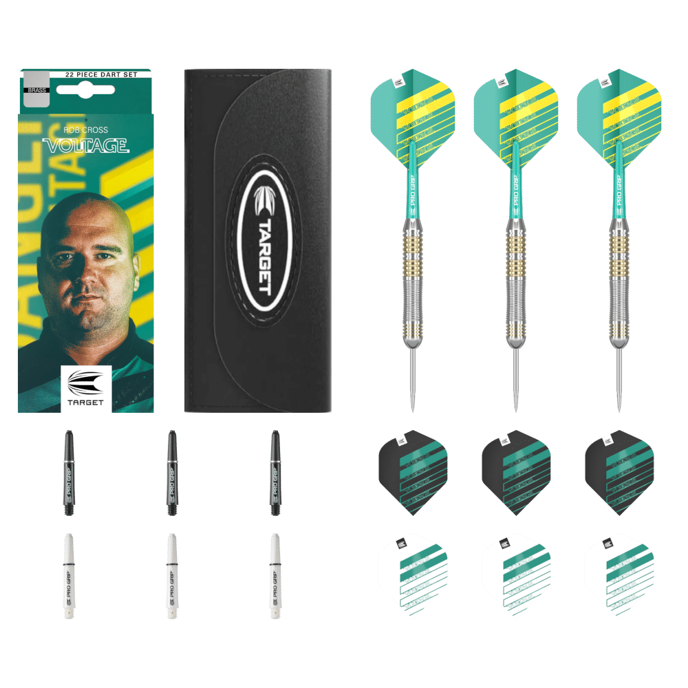 Target Rob Cross Steeldart Brass