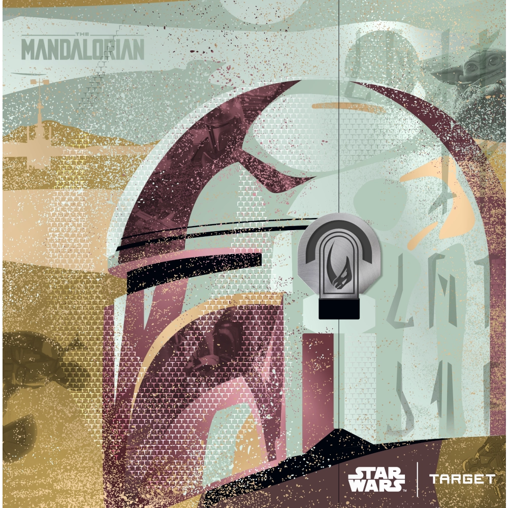 Target Star Wars Mandalorian Swiss Point Steeldart 95%