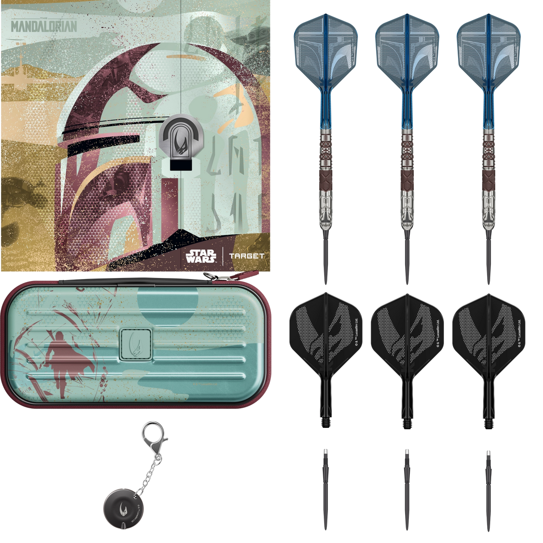 Target Star Wars Mandalorian Swiss Point Steeldart 95%