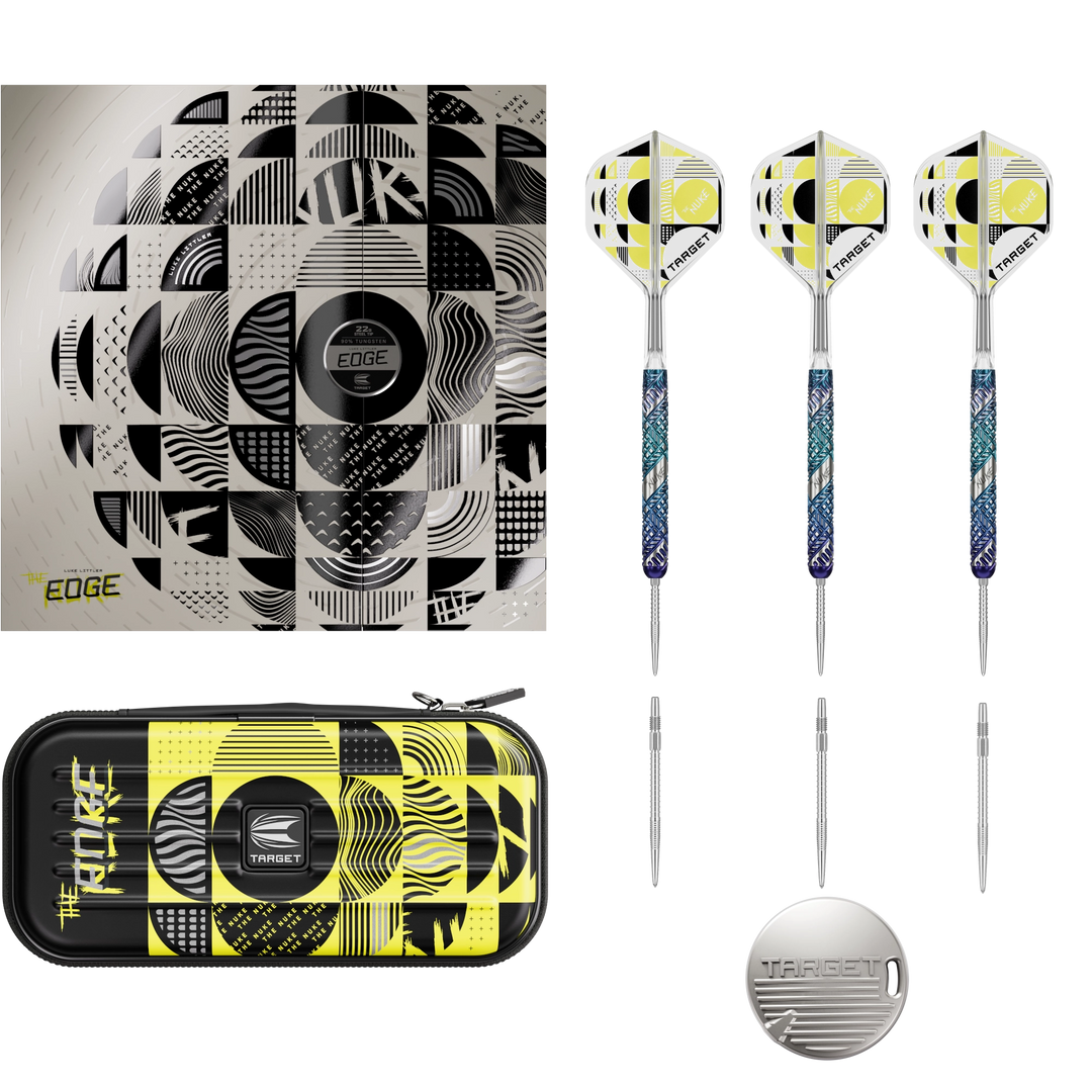 Target Luke Littler Edge Swiss Point Steel Darts 95%