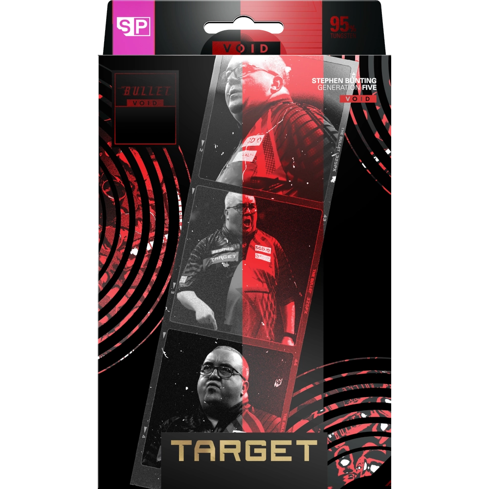 Target Stephen Bunting G5 Void 2026 Swiss Point Steel Tip Darts 95%