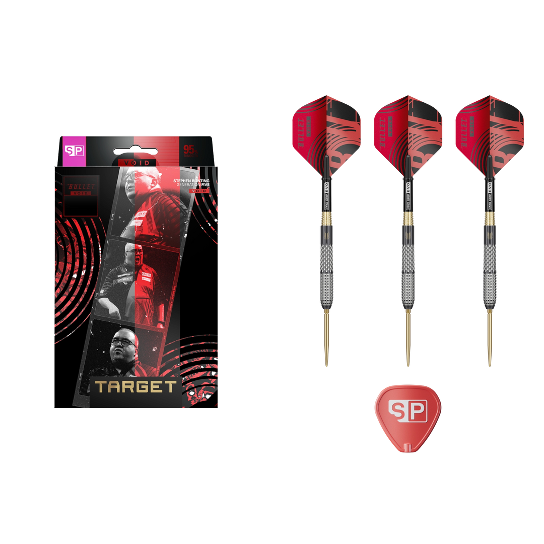 Target Stephen Bunting G5 Void 2026 Swiss Point Steel Tip Darts 95%