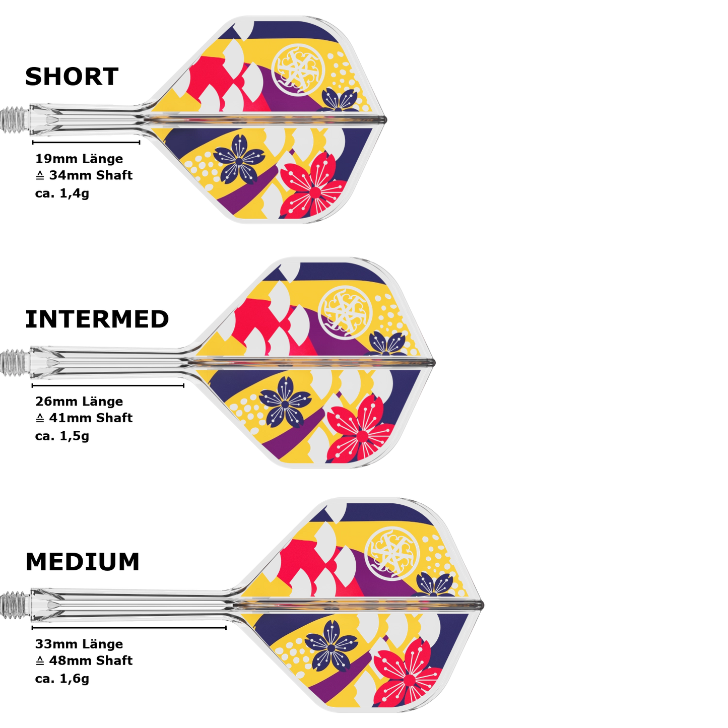 Target Japan Zenith G2 Standard No.2 Flight Shaft System