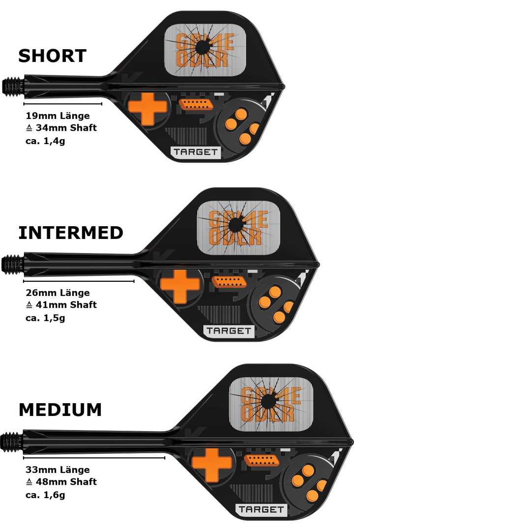 Target K-Flex Game Over Standard No.2 Flight Shaft System