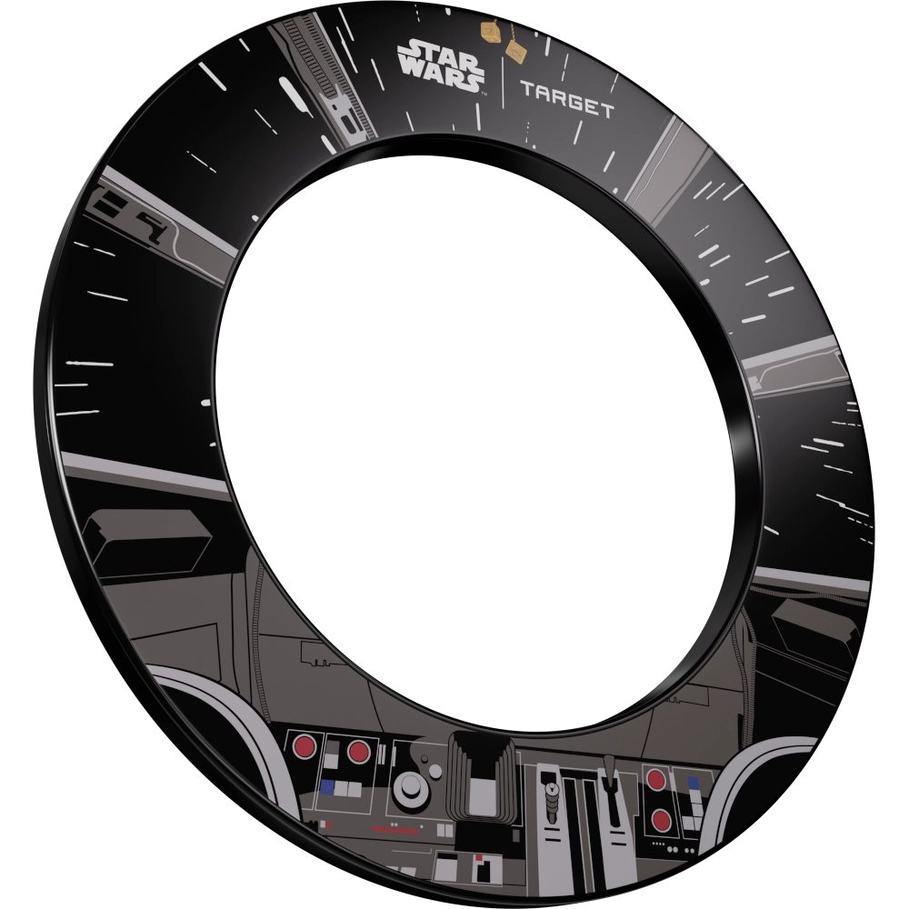 Target Tor Millennium Falcon Star Wars Dartboard Surround Bundle