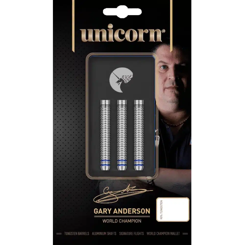 Unicorn Gary Anderson Phase 3 Steel Tip Darts 90%