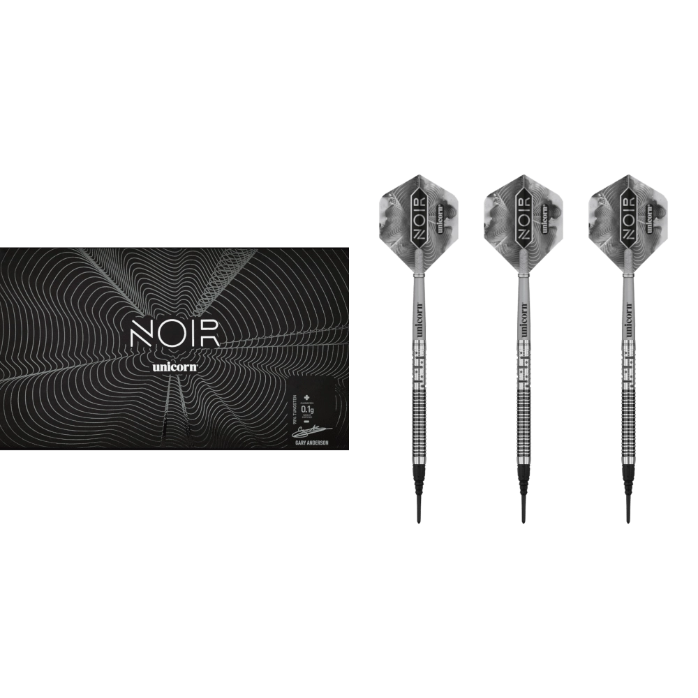 Unicorn Gary Anderson Phase 5 Noir Soft Tip Darts 90%