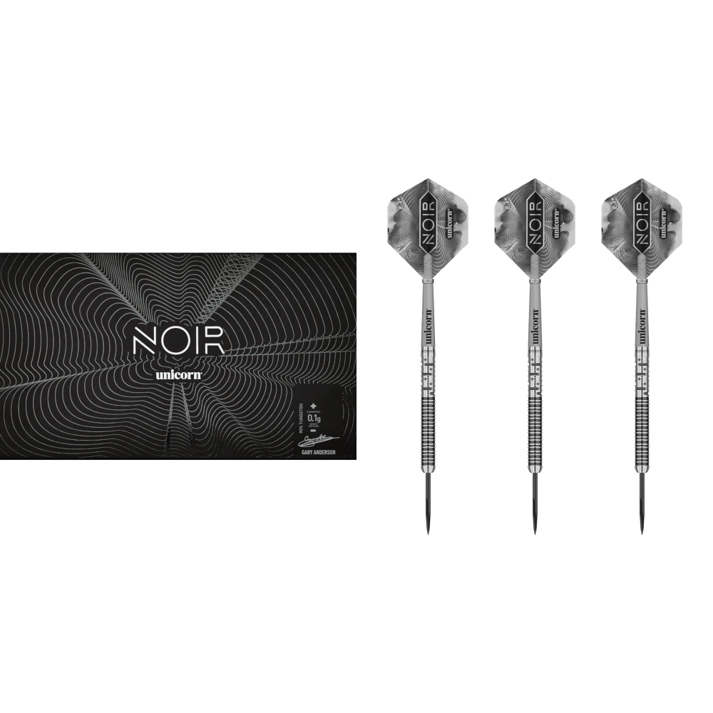 Unicorn Gary Anderson Phase 5 Noir Steel Darts 90%