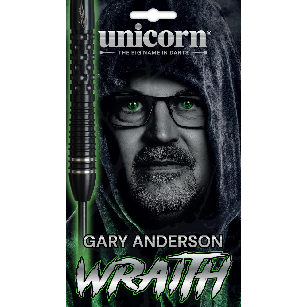 Unicorn Gary Anderson Phase 6 Wraith Steel Darts 90%