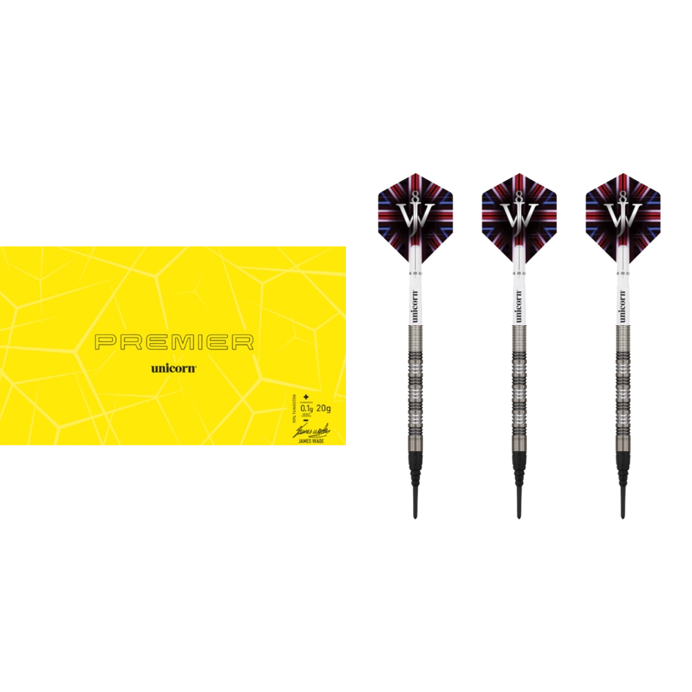 Unicorn James Wade Phase 2 Premier Soft Tip Dart 90%