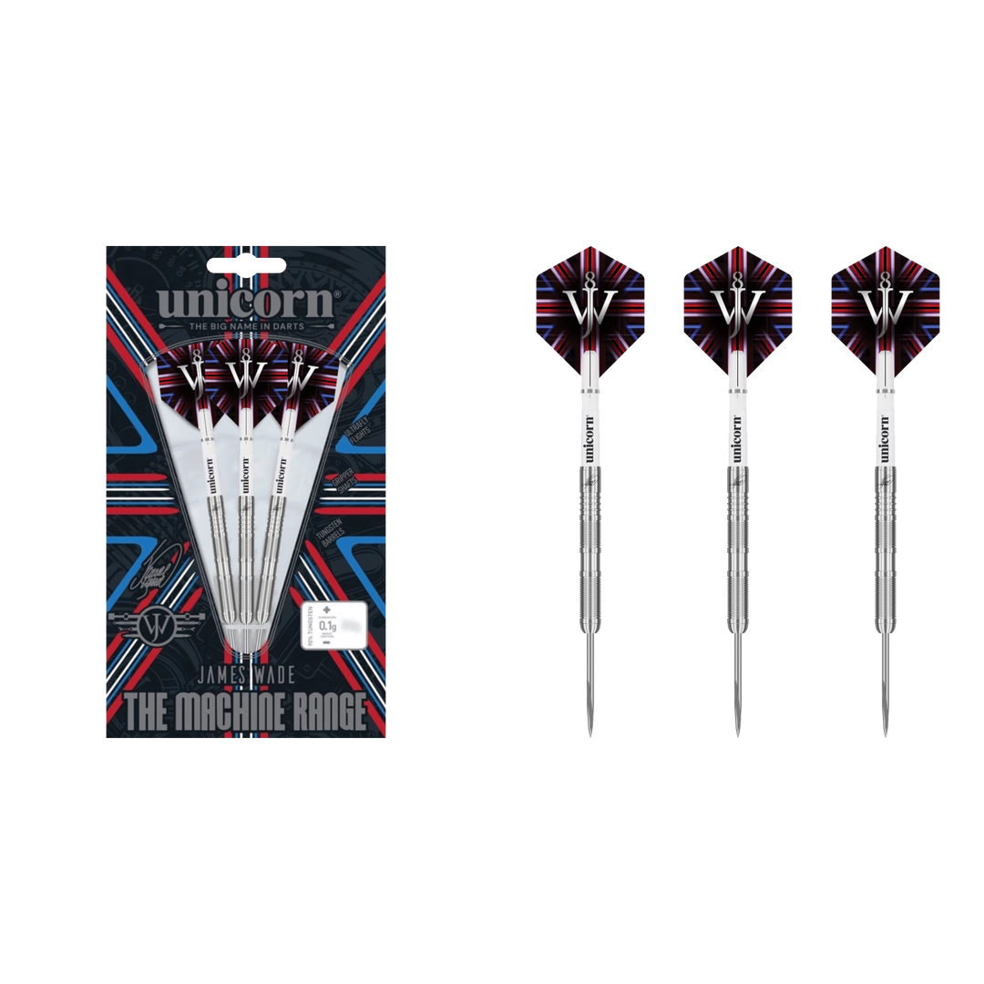 Unicorn James Wade Phase 4 Steel Darts 90%