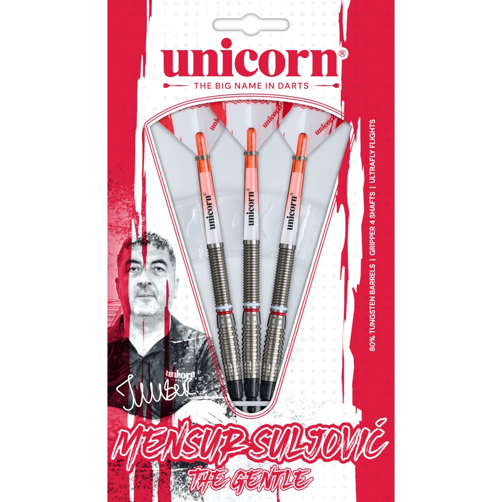 Unicorn Mensur Suljovic Soft Tip Darts 80%