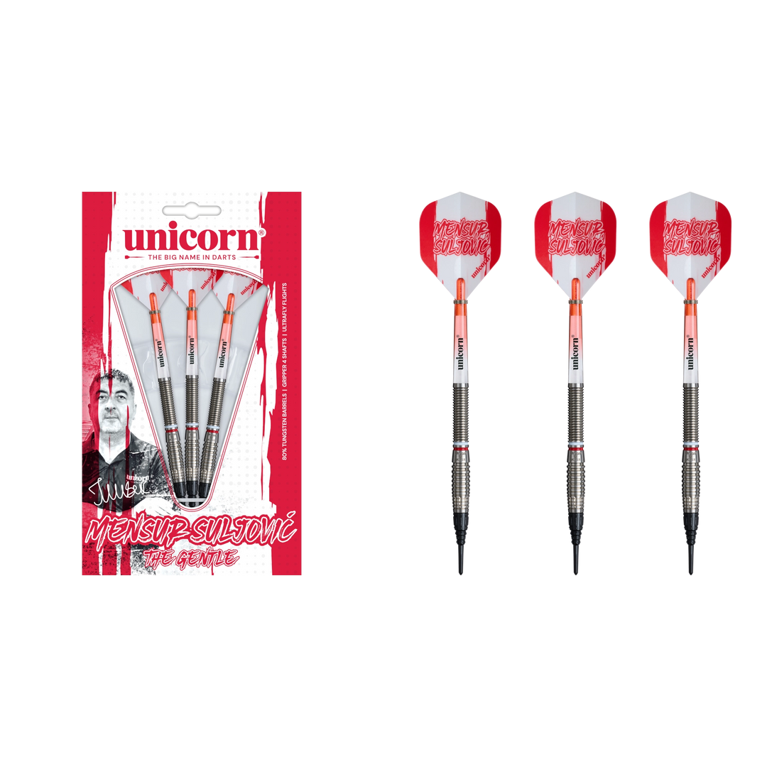 Unicorn Mensur Suljovic Soft Tip Darts 80%