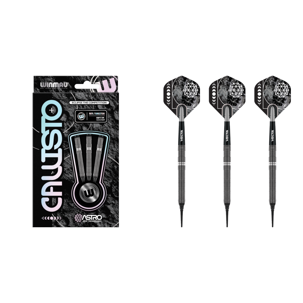 Winmau Callisto 01 Soft Tip Darts 90%