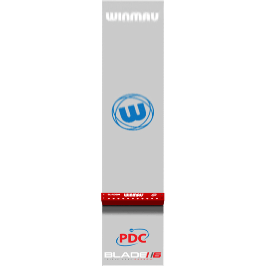 Winmau Clearzone PDC Dartmatte (transparent) mit Oche