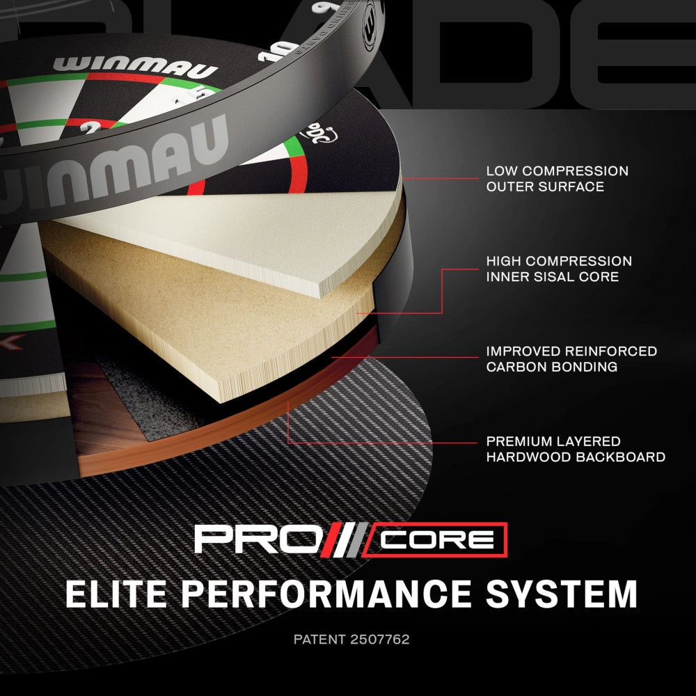 Winmau Blade X Pro Core Dartboard