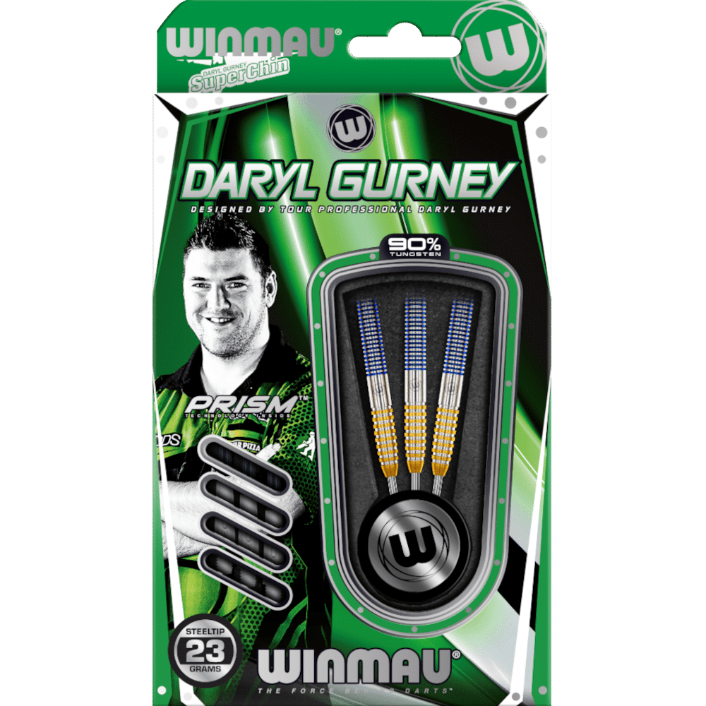 Winmau Daryl Gurney SC 1.0 Steel Tip Darts 90%