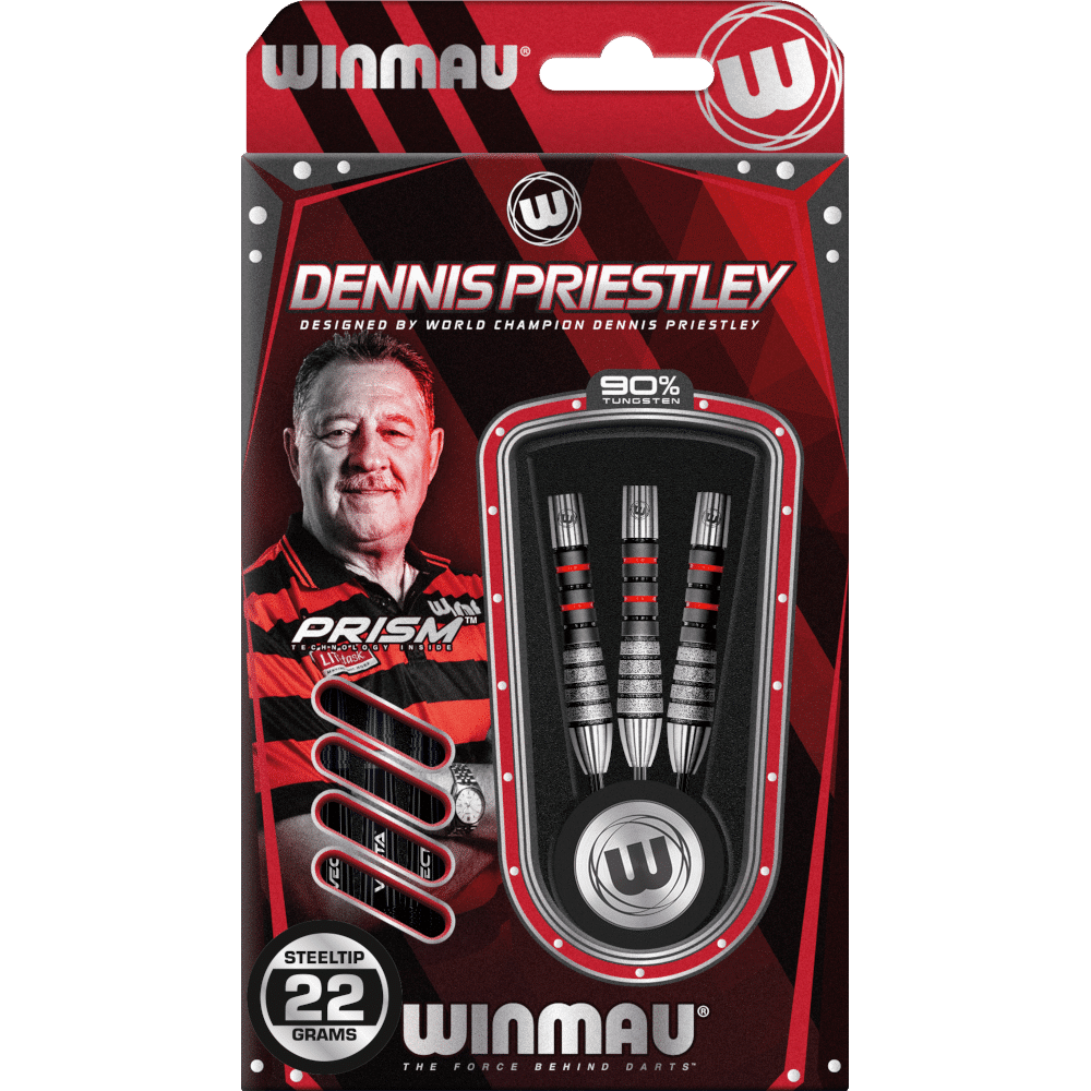 Winmau Dennis Priestley Diamond 3-Zero Steeldart 90%
