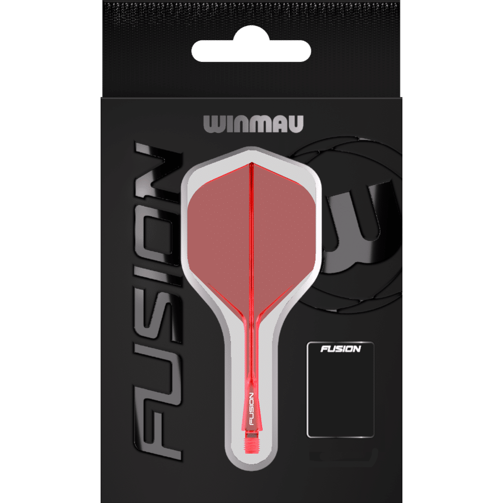 Winmau Fusion Standard No. 2 Flight Shaft System Red