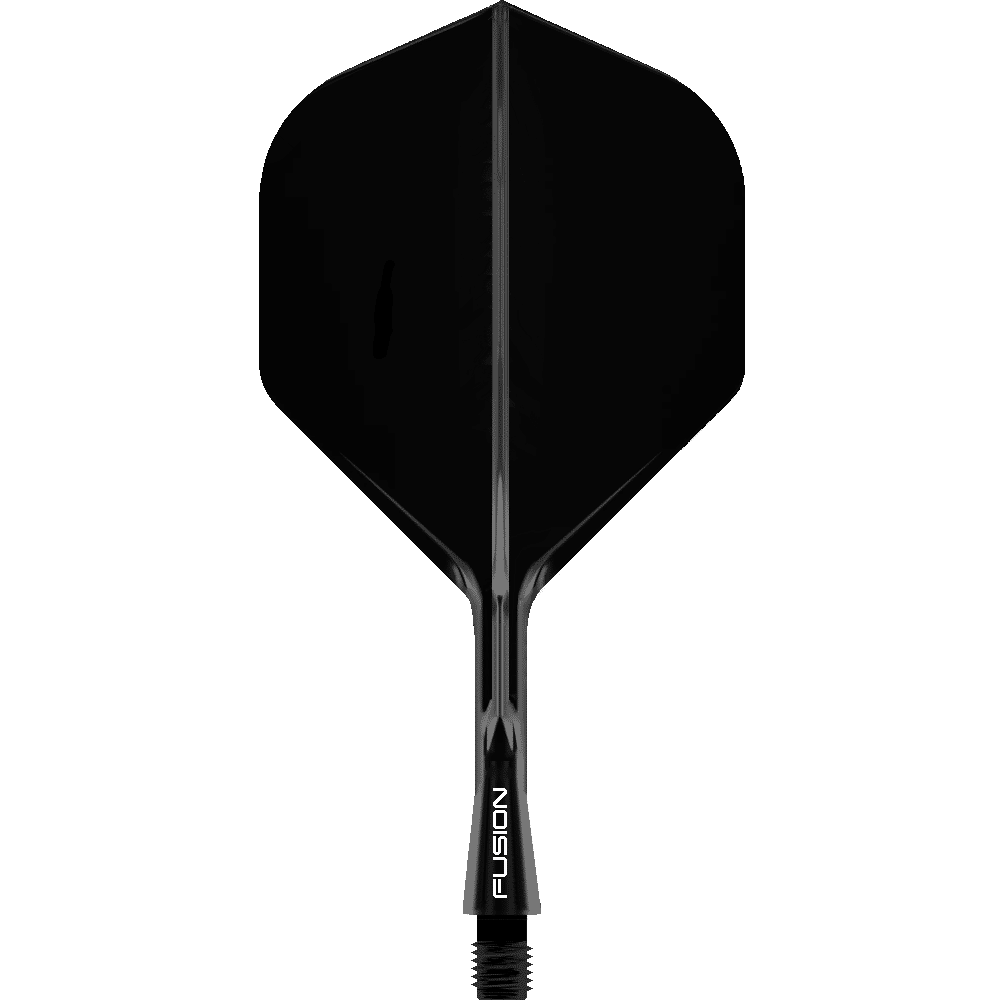 Winmau Fusion Standard No.2 Flight Shaft System Schwarz – short
