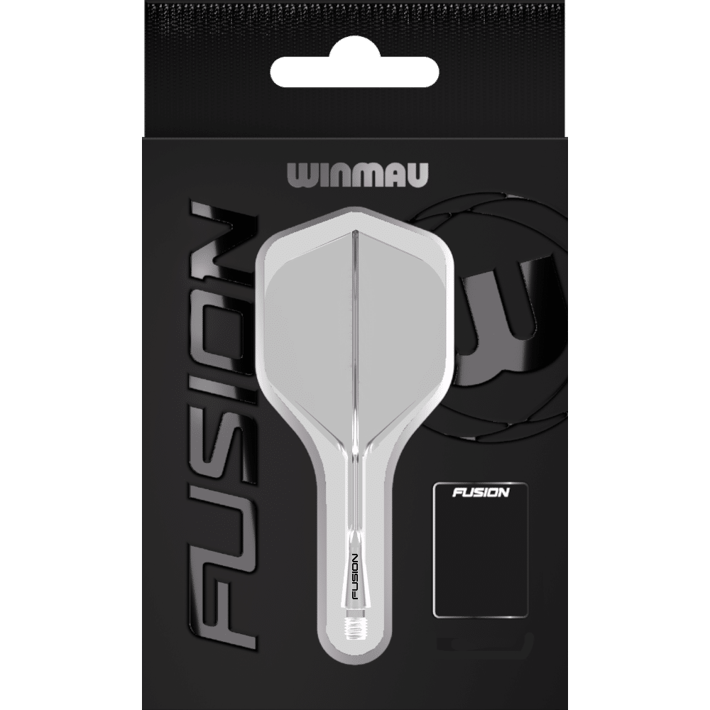 Winmau Fusion Standard No.2 Flight Shaft System Transparent