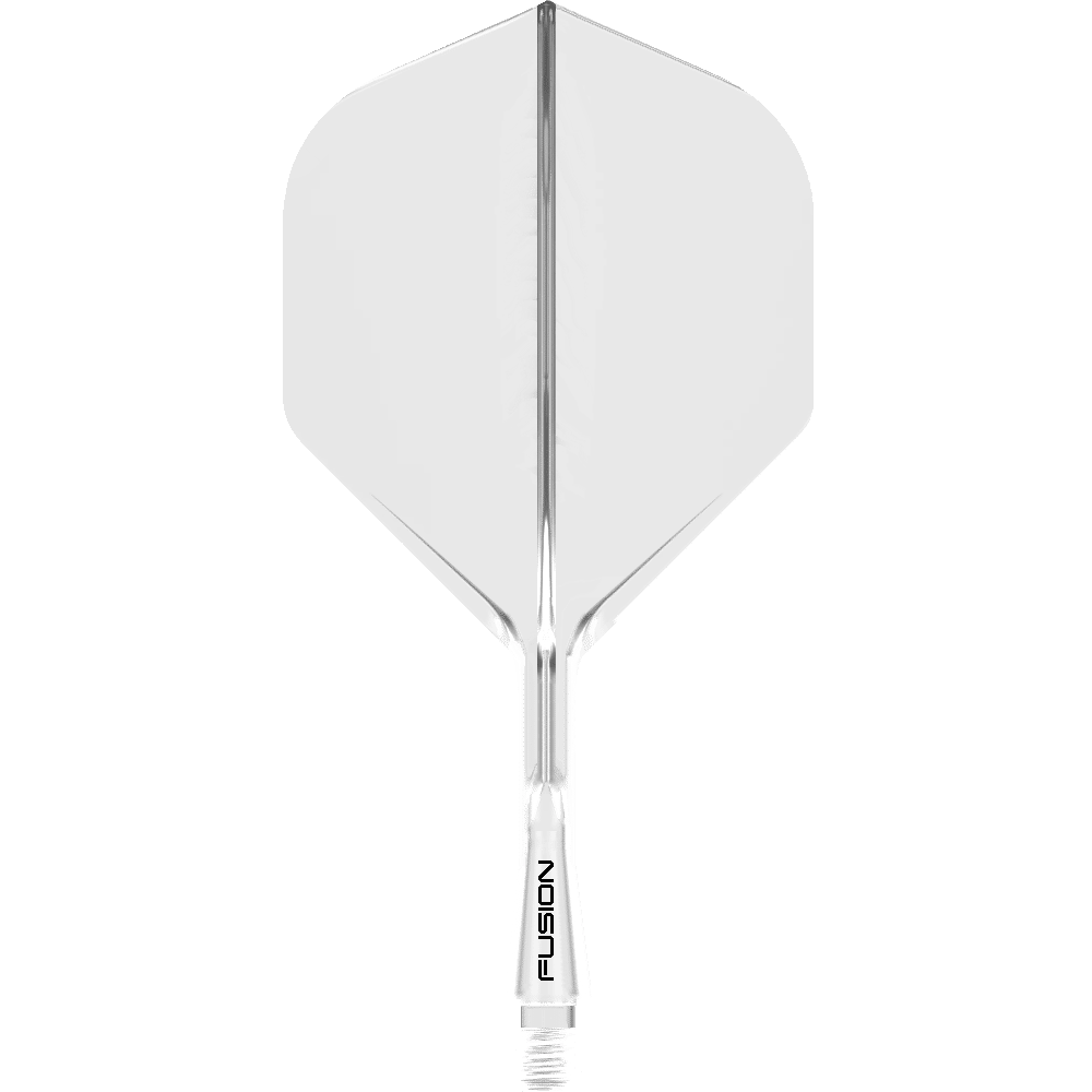 Winmau Fusion Standard No.2 Flight Shaft System Transparent – short