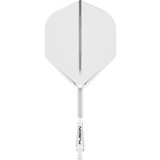 Winmau Fusion Standard No.2 Flight Shaft System Transparent