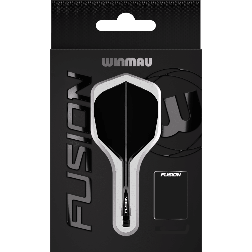 Winmau Fusion Small Standard No.6 Flight Shaft System Black