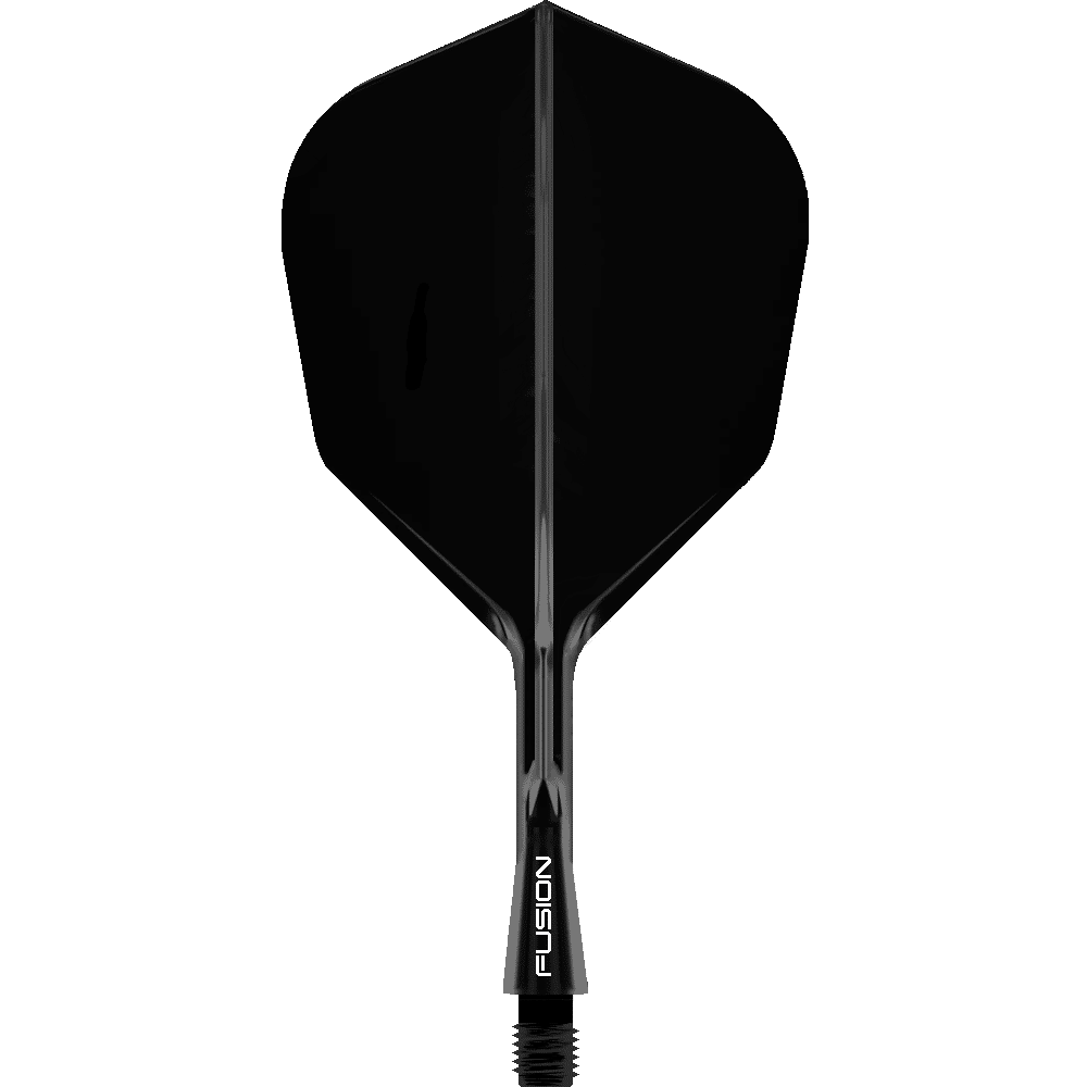 Winmau Fusion Small Standard No.6 Flight Shaft System Schwarz – short