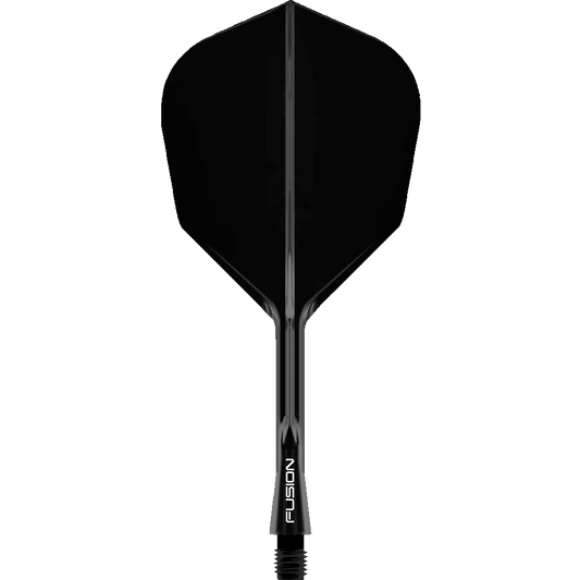 Winmau Fusion Small Standard No.6 Flight Shaft System Schwarz