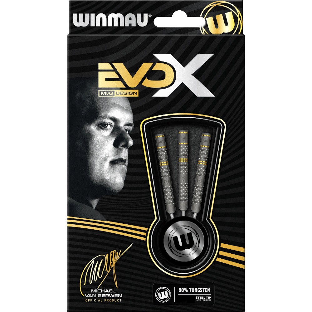 Winmau Michael van Gerwen EvoX Steel-Tip Darts 90%