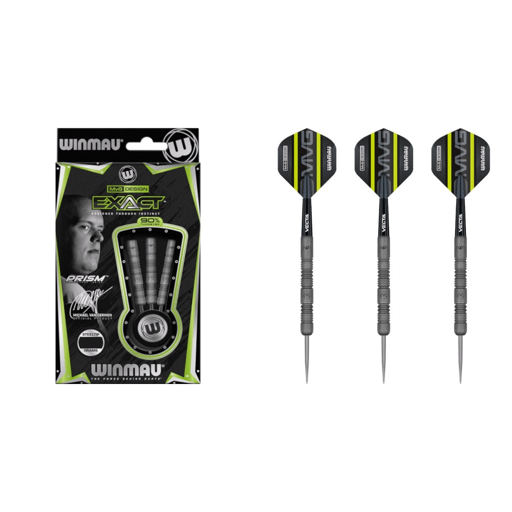 Winmau Michael van Gerwen "MvG" Exact Steel Darts 90%