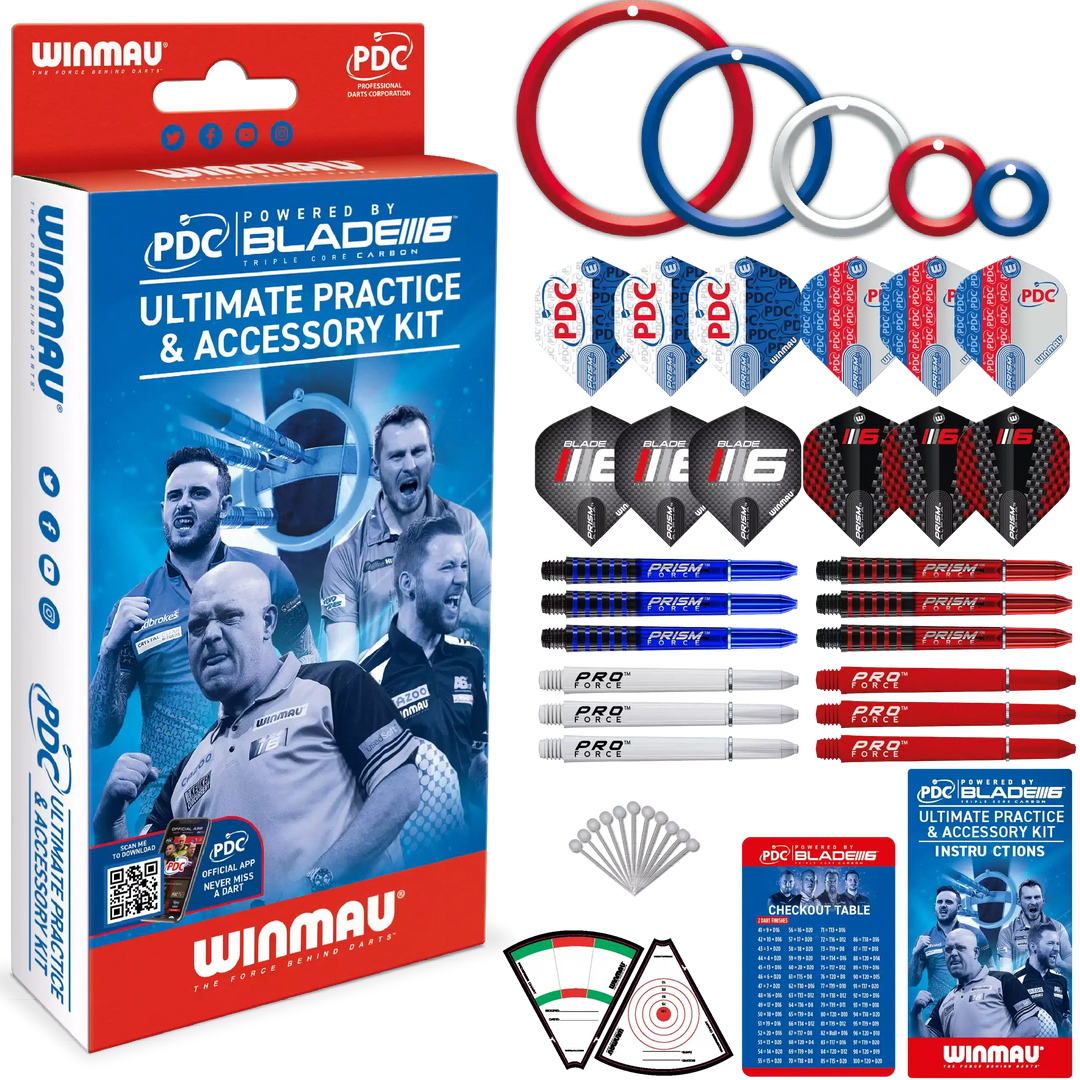 Winmau PDC Ultimate Practice & Accessory Kit