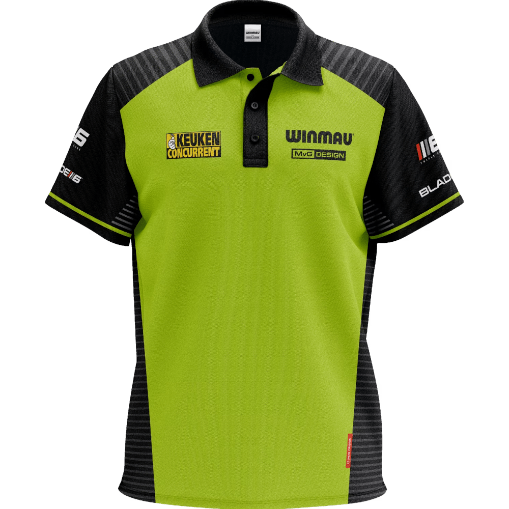 Winmau Pro Line Michael Van Gerwen MVG Dart Shirt 2024