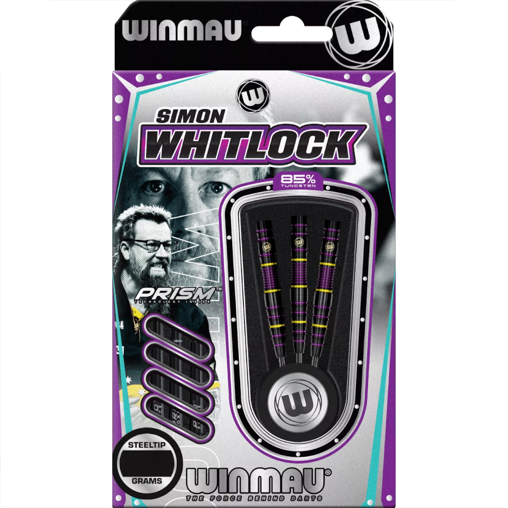 Winmau Simon Whitlock "Wizard" Pro Series Steel-Tip Darts 85%